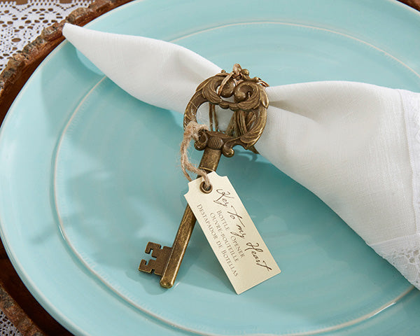 Key to My Heart Antique Bottle Opener - Alternate Image 2 | My Wedding Favors