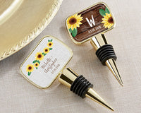 Thumbnail for Personalized Gold Bottle Stopper - Alternate Image 4 | My Wedding Favors