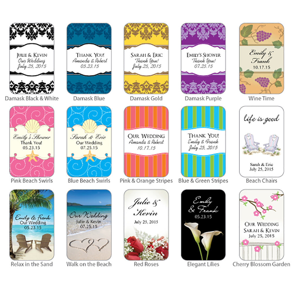 Personalized Sunscreen Favors with Carabiner (Many Designs Available) - Alternate Image 4 | My Wedding Favors