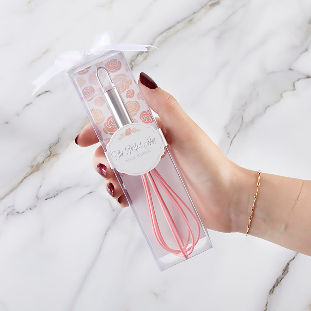 The Perfect Mix Pink Kitchen Whisk Bridal Shower Favor - Alternate Image 2 | My Wedding Favors