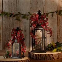 Thumbnail for Antique Black Ornate Lantern - Medium - Alternate Image 7 | My Wedding Favors