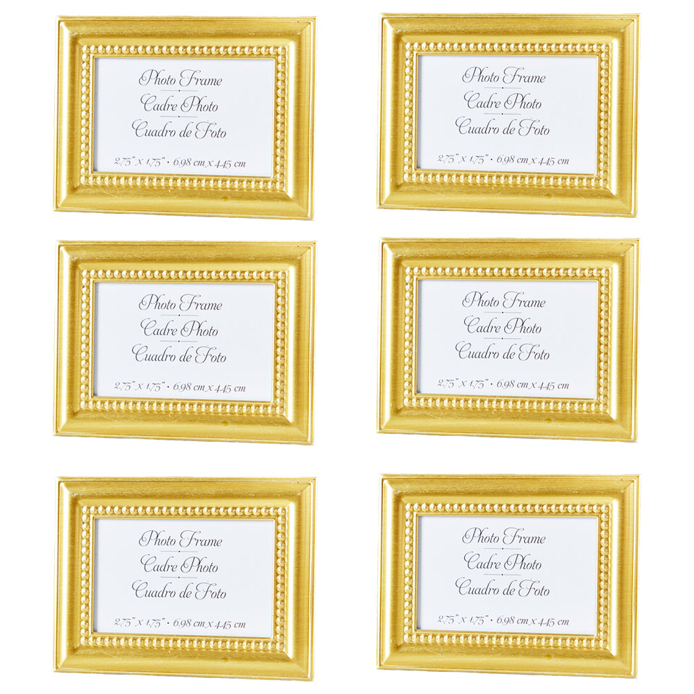 Beautifully Beaded Gold Place Card/Photo Holder (Set of 6) - Alternate Image 4 | My Wedding Favors