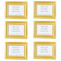 Thumbnail for Beautifully Beaded Gold Place Card/Photo Holder (Set of 6) - Alternate Image 4 | My Wedding Favors