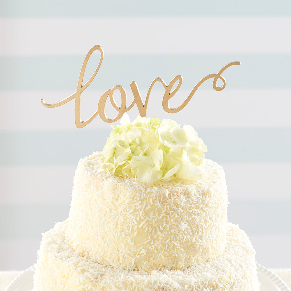 Love Cake Topper - Alternate Image 6 | My Wedding Favors