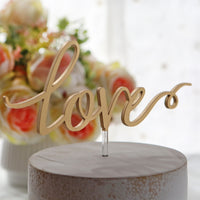 Thumbnail for Love Cake Topper - Main Image1 | My Wedding Favors