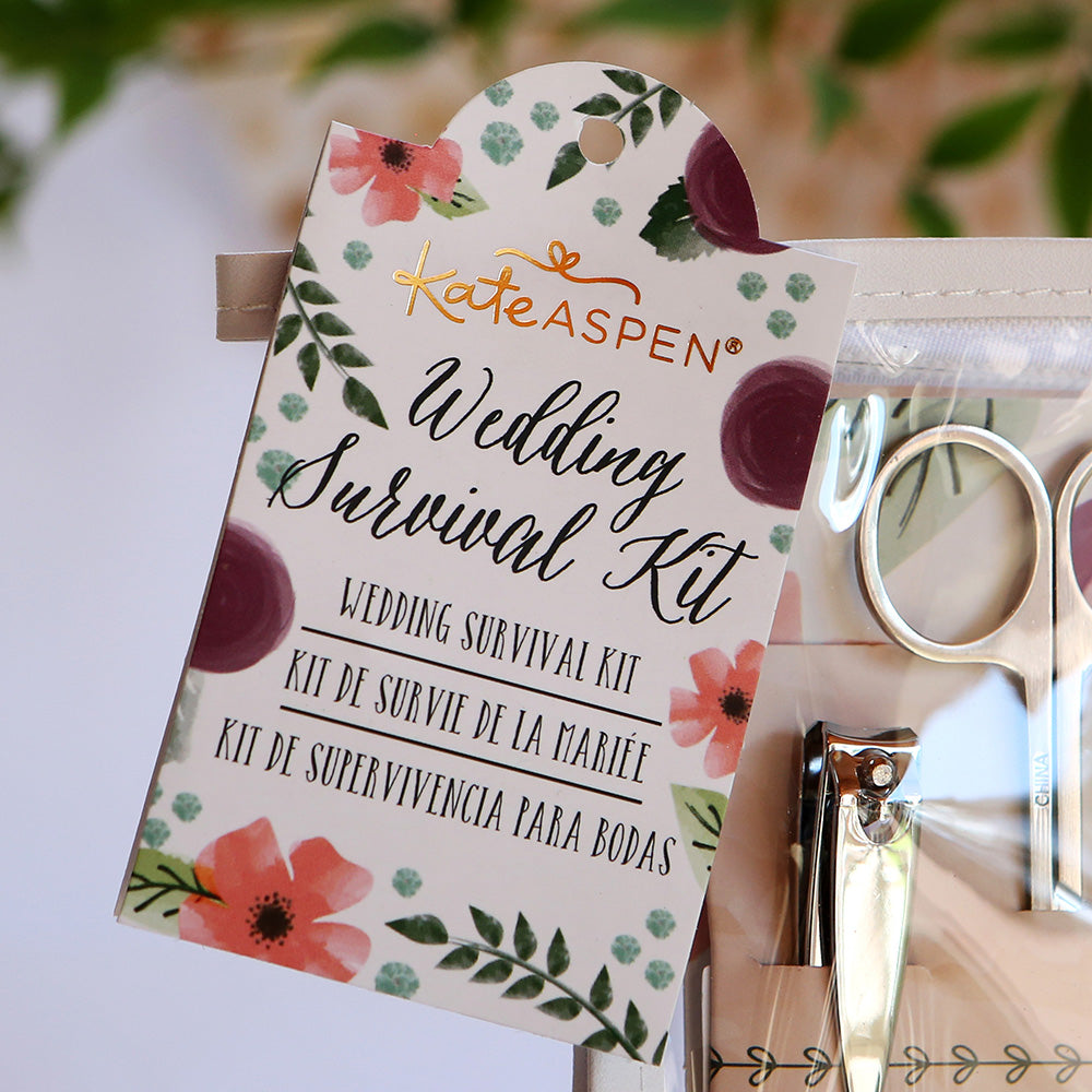 Floral Wedding Survival Kit - Alternate Image 6 | My Wedding Favors