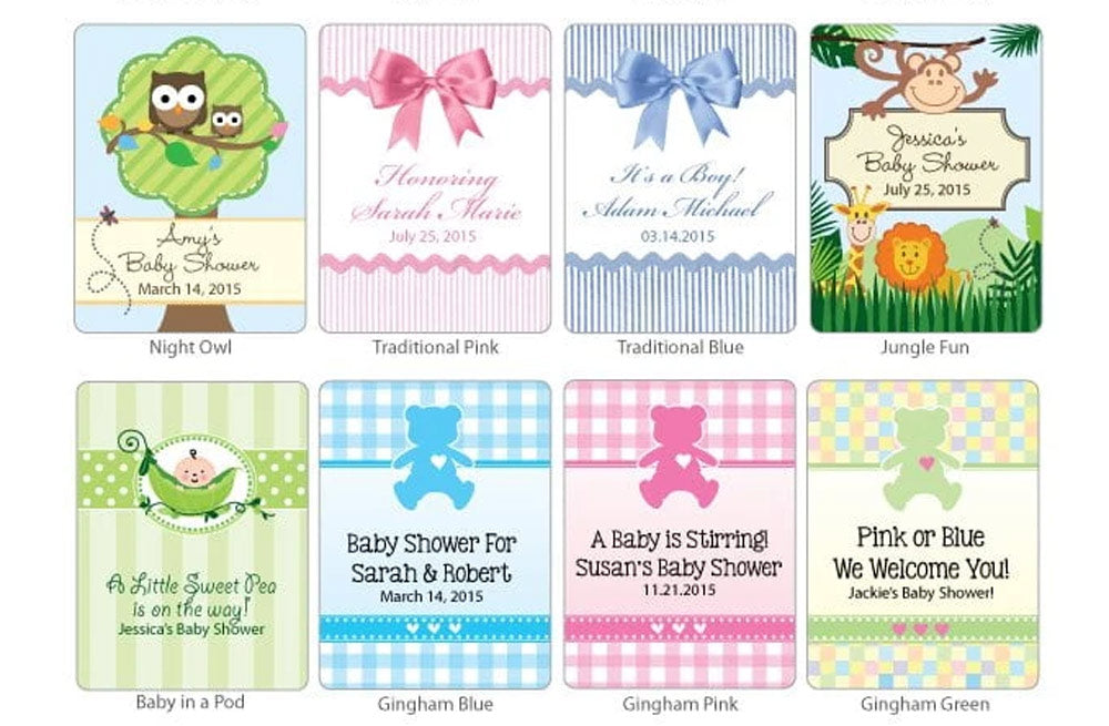 Personalized Baby Margarita Favors (Many Designs Available) - Alternate Image 4 | My Wedding Favors