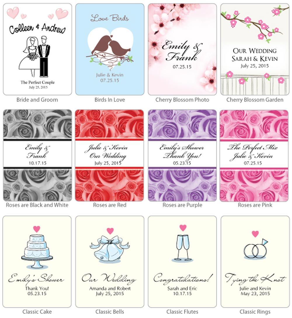 Personalized Wedding Margarita Favors (Many Designs Available) - Alternate Image 5 | My Wedding Favors