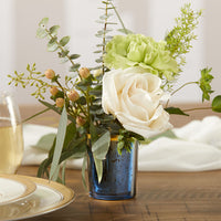 Thumbnail for Blue Mercury Glass Tea Light Holder (Set of 4) - Alternate Image 2 | My Wedding Favors
