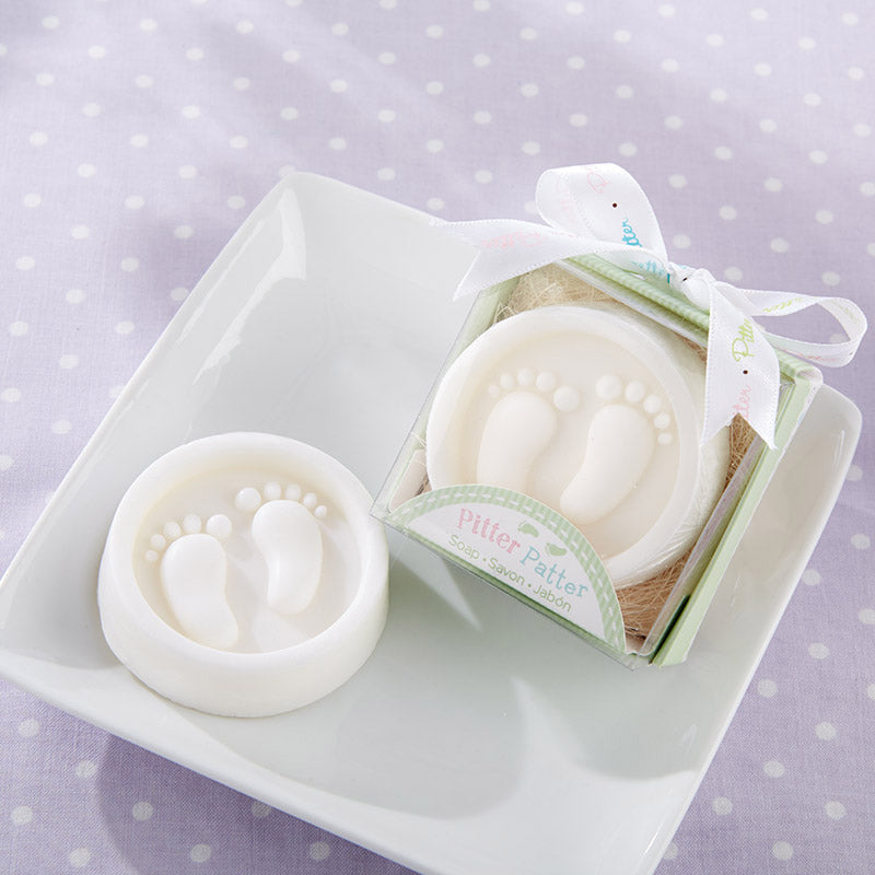 Pitter Patter Baby Shower Soap - Main Image | My Wedding Favors