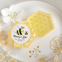 Thumbnail for Mommy To Bee Honey Scented Honeycomb Soap (Set of 4) - Main Image | My Wedding Favors