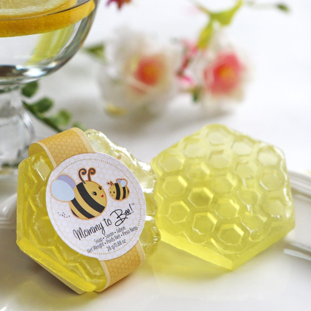 Mommy To Bee Honey Scented Honeycomb Soap (Set of 4) - Alternate Image 7 | My Wedding Favors