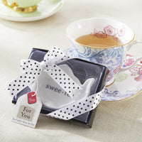 Thumbnail for Swee-Tea Ceramic Tea-Bag Caddies (Set of 4) - Bridal Shower Favors - Alternate Image 2 | My Wedding Favors