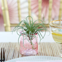 Thumbnail for Vintage Pink Glass Tea Light Holder (Set of 4) - Alternate Image 5 | My Wedding Favors