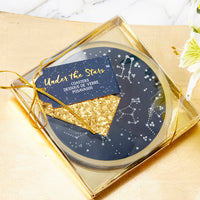 Thumbnail for Under the Stars Glass Coaster (Set of 2) - Alternate Image 3 | My Wedding Favors