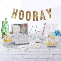 Thumbnail for Hooray 50 Piece Party in a Box - Main Image | My Wedding Favors