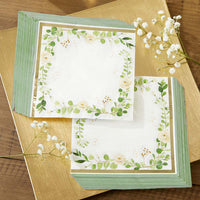 Thumbnail for Botanical Garden 2 Ply Paper Napkins (Set of 30) - Main Image | My Wedding Favors