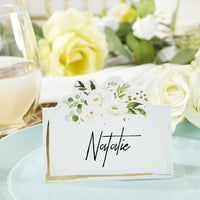 Thumbnail for Botanical Garden Tent Place Card (Set of 50) - Alternate Image 6 | My Wedding Favors