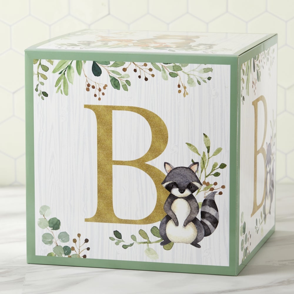 Woodland Baby Block Box (Set of 4) - Alternate Image 5 | My Wedding Favors