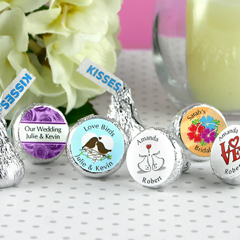 Personalized Hershey's Kisses® (Many Designs Available) - Main Image | My Wedding Favors
