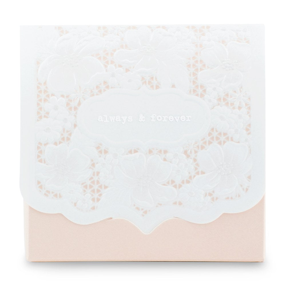Blush Lace Favor Box (Set of 10) - Alternate Image 2 | My Wedding Favors