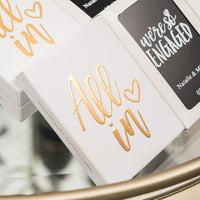 Thumbnail for All In Gold Foil Playing Cards - Alternate Image 3 | My Wedding Favors