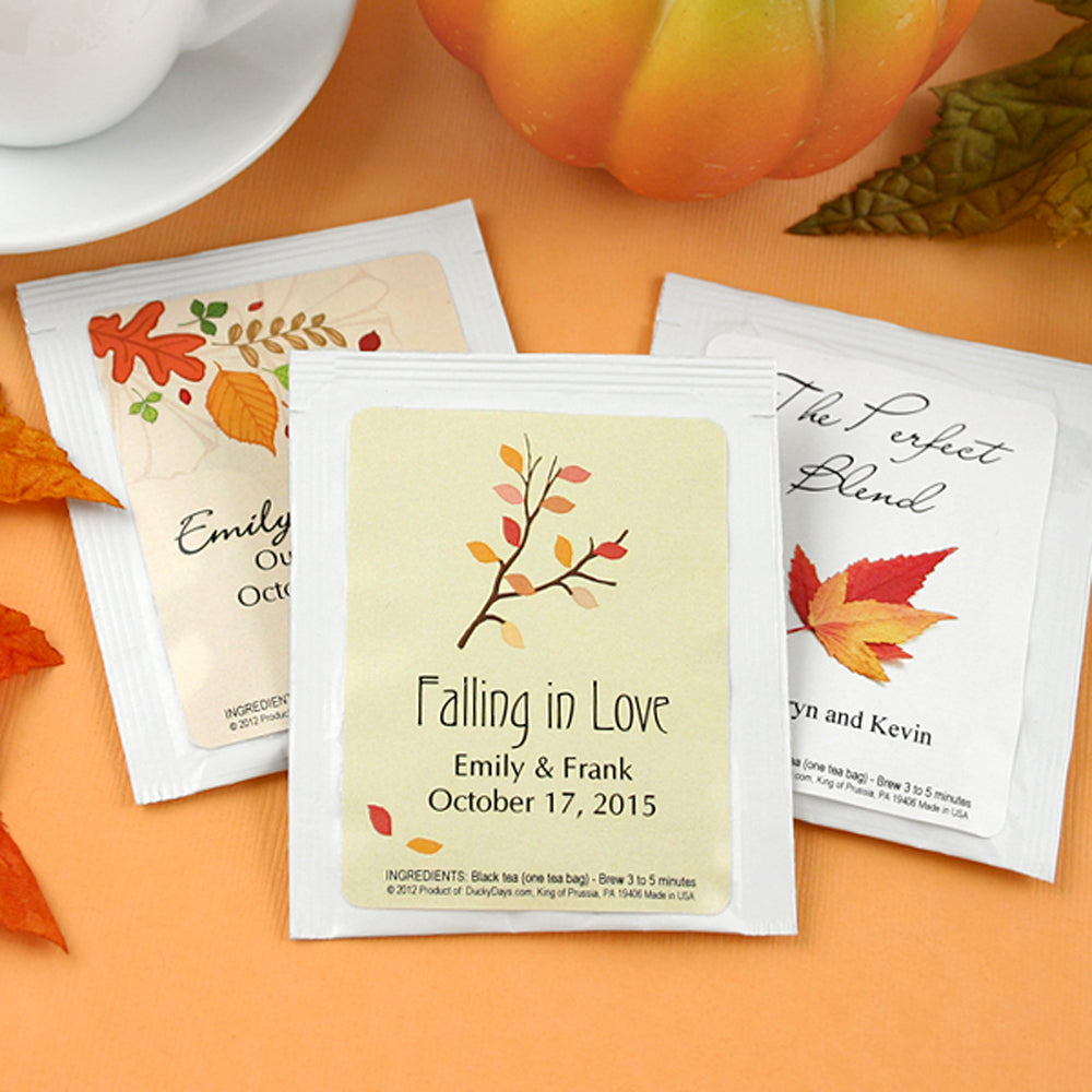 Personalized Wedding Tea Favors (Many Designs Available) - Alternate Image 3 | My Wedding Favors