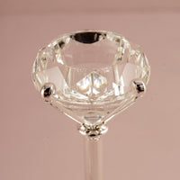 Thumbnail for Crown Jewel Diamond-Shaped Tea Light Candleholder - Alternate Image 3 | My Wedding Favors