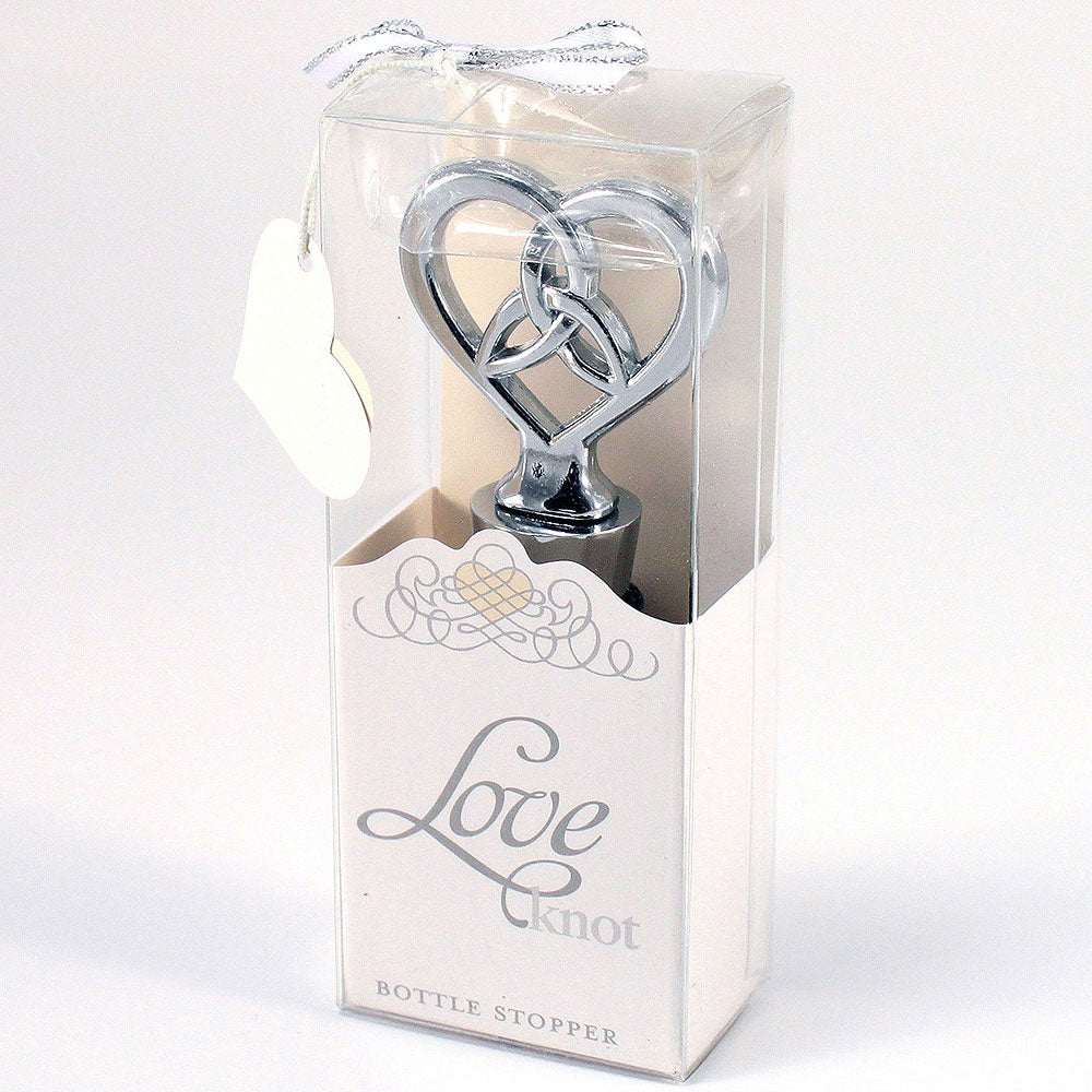The Love Knot Bottle Stopper with Gift Packaging - Alternate Image 2 | My Wedding Favors