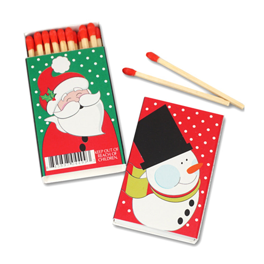 Christmas Holiday Matchboxes (Set of 50) My Wedding Favors MWF