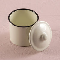 Thumbnail for French Provençal Mini Decorative Canister with Lid (Set of 4) - Alternate Image 4 | My Wedding Favors