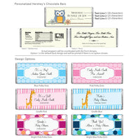 Thumbnail for Personalized Baby Shower Hershey's Assorted Miniatures Favors - Alternate Image 2 | My Wedding Favors