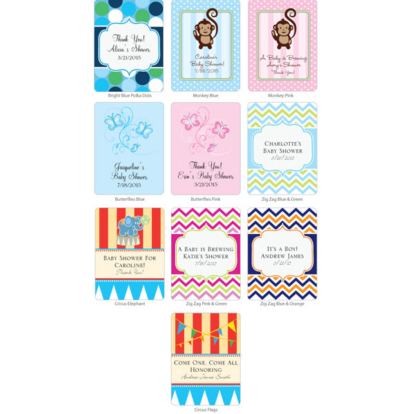 Personalized Exclusive Baby Tea Favor (Many Designs Available) - Alternate Image 3 | My Wedding Favors
