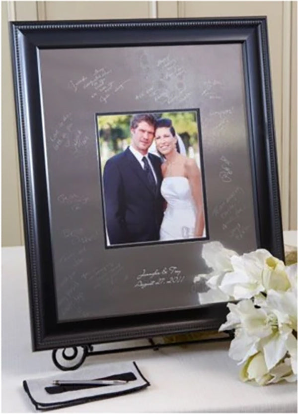 Keepsake Frame and Engravable Signature Mat - Alternate Image 3 | My Wedding Favors