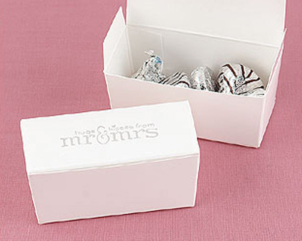 "Hugs and Kisses" Favor Boxes (Set of 25) - Alternate Image 2 | My Wedding Favors
