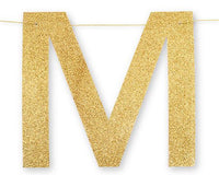 Thumbnail for Customizable Gold Glitter Wedding Banner - Alternate Image 3 | My Wedding Favors