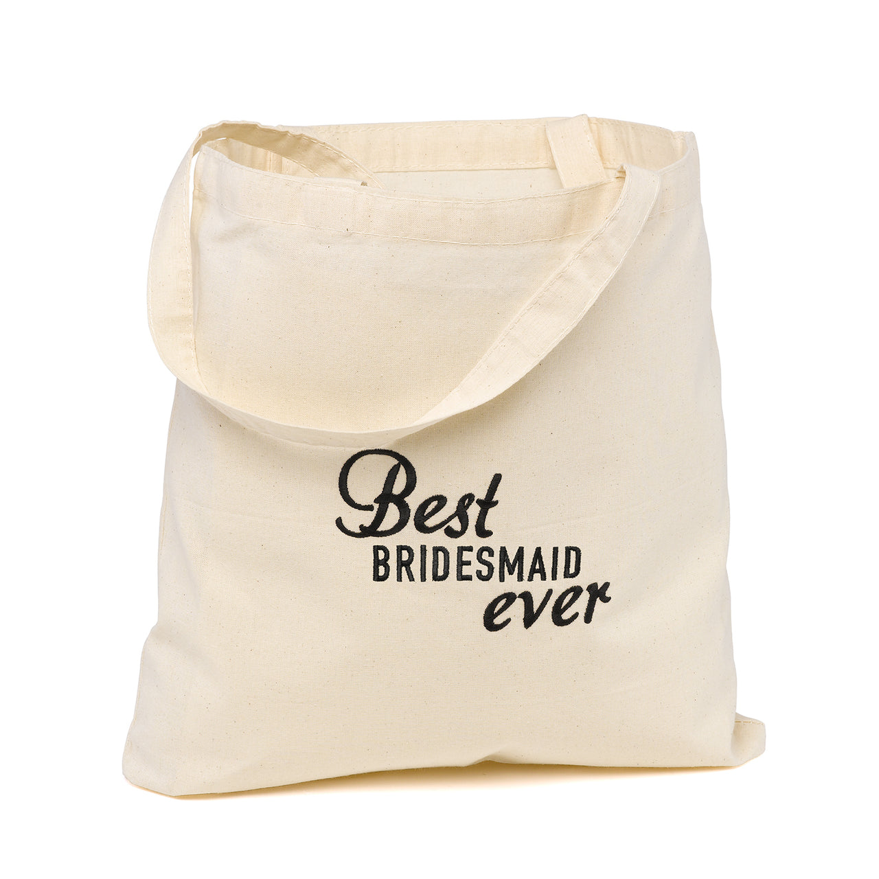 Best Ever Wedding Party Cotton Tote Bag (For Bridesmaid & Maid of Honor) - Alternate Image 2 | My Wedding Favors