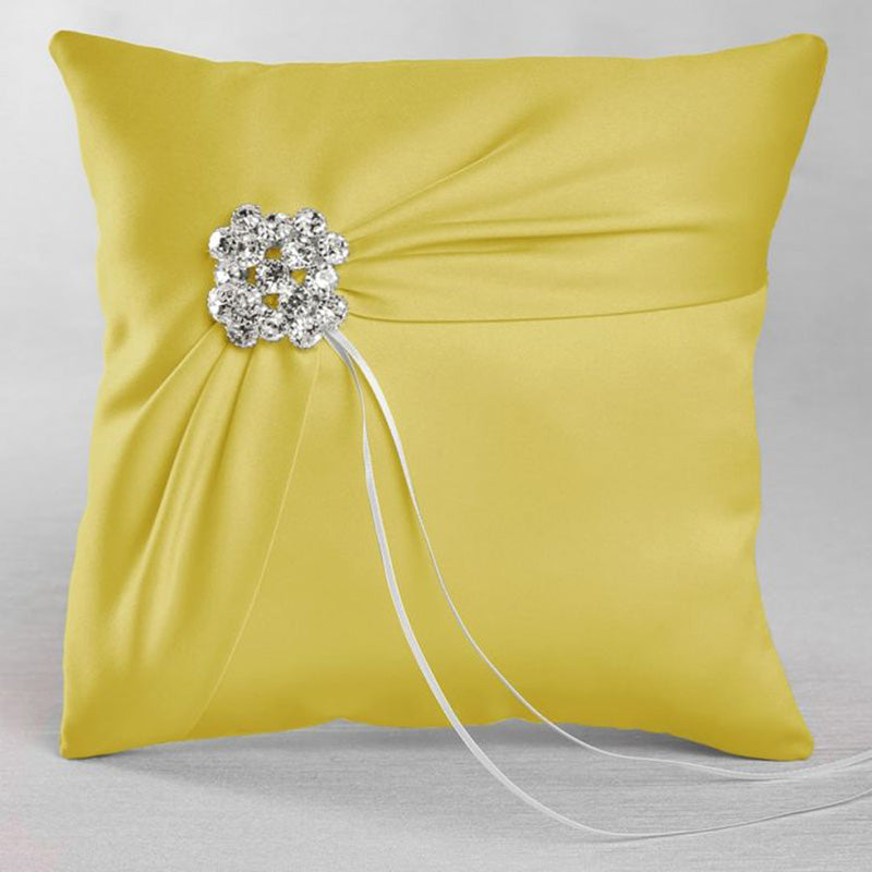Satin Garbo Ring Pillow (Multiple Colors Available) - Alternate Image 9 | My Wedding Favors