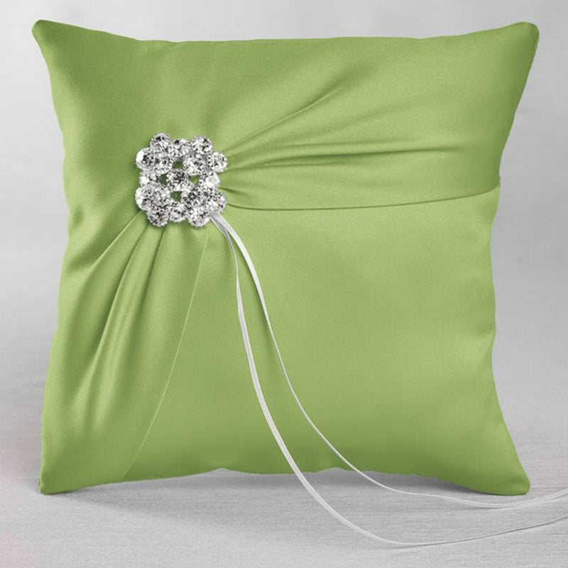 Satin Garbo Ring Pillow (Multiple Colors Available) - Main Image0 | My Wedding Favors