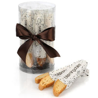 Thumbnail for Biscotti Favors - Chocolate-Dipped & Personalized - Alternate Image 7 | My Wedding Favors