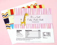 Thumbnail for Personalized Exclusive Baby Hershey Wrappers (Many Designs Available) - Main Image | My Wedding Favors