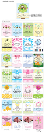 Thumbnail for Personalized Baby Cocoa Favors (Many Designs Available) - Alternate Image 2 | My Wedding Favors