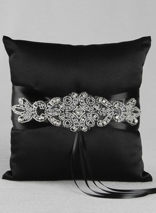 Adriana Ring Pillow (Available in Multiple Colors) - Alternate Image 2 | My Wedding Favors