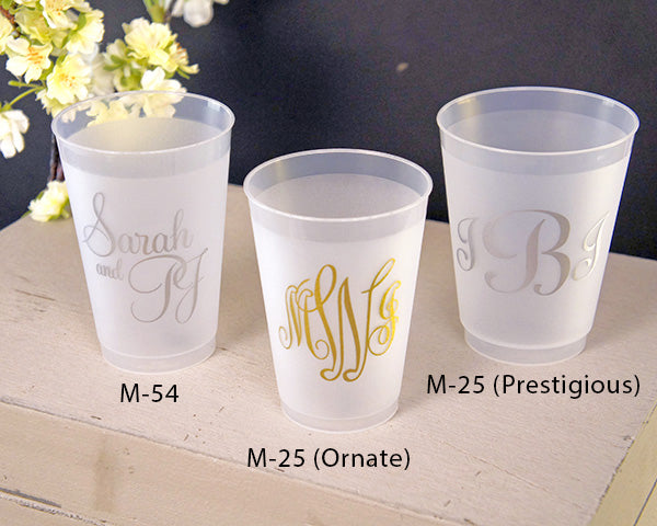 Personalized Shatterproof Cups (Multiple Designs and Sizes Available) - Alternate Image 2 | My Wedding Favors
