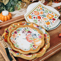 62 pcs Fall/Thanksgiving Tableware Set (16 Guests) | My Wedding Favors | Alt Image 3