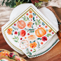 62 pcs Fall/Thanksgiving Tableware Set (16 Guests) | My Wedding Favors | Alt Image 4