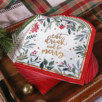 Christmas Tableware Set - 7” Plate (set of 16), 9” Plate (set of 16), and Napkin (set of 30) | My Wedding Favors | Alternate Image 4
