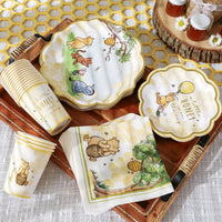 Honey Bear 78 Piece Party Tableware Set - (16 Guests) Alternate Image 4 MWF | Tableware