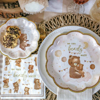 62 pcs We Can Bearly Wait Tableware Set Alternate Image 2 MWF | Tableware