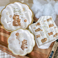 62 pcs We Can Bearly Wait Tableware Set Alternate Image 4 MWF | Tableware